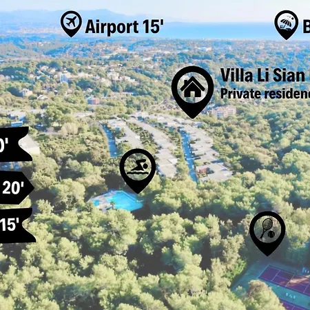 Familiale Vue Panoramique - Piscine Tennis - 4km - Cannes 15' *