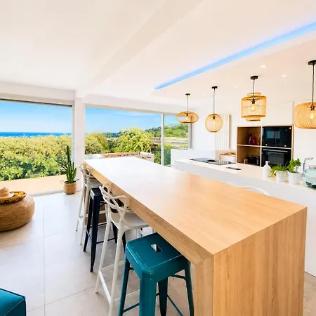 Villa Familiale Vue Panoramique - Piscine Tennis - 4km - Cannes 15'